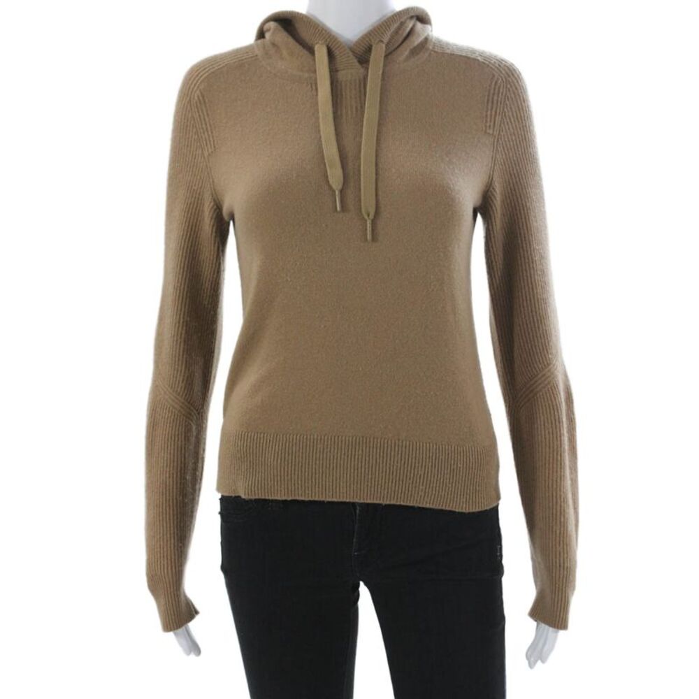Rag & Bone Women Pullover Sweater 100% Cashmere Crew Neck Beige Size 2XS
